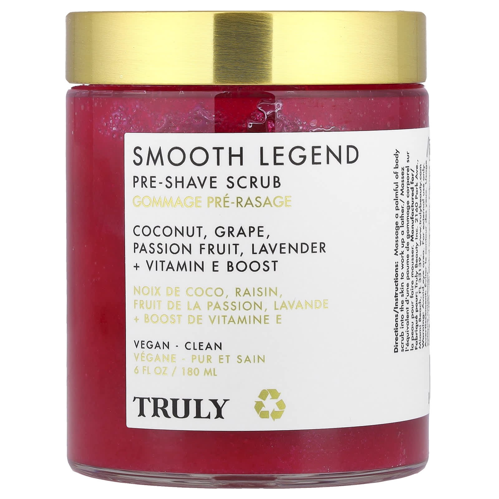 Pre shave scrub TRULY سكراب مقشر