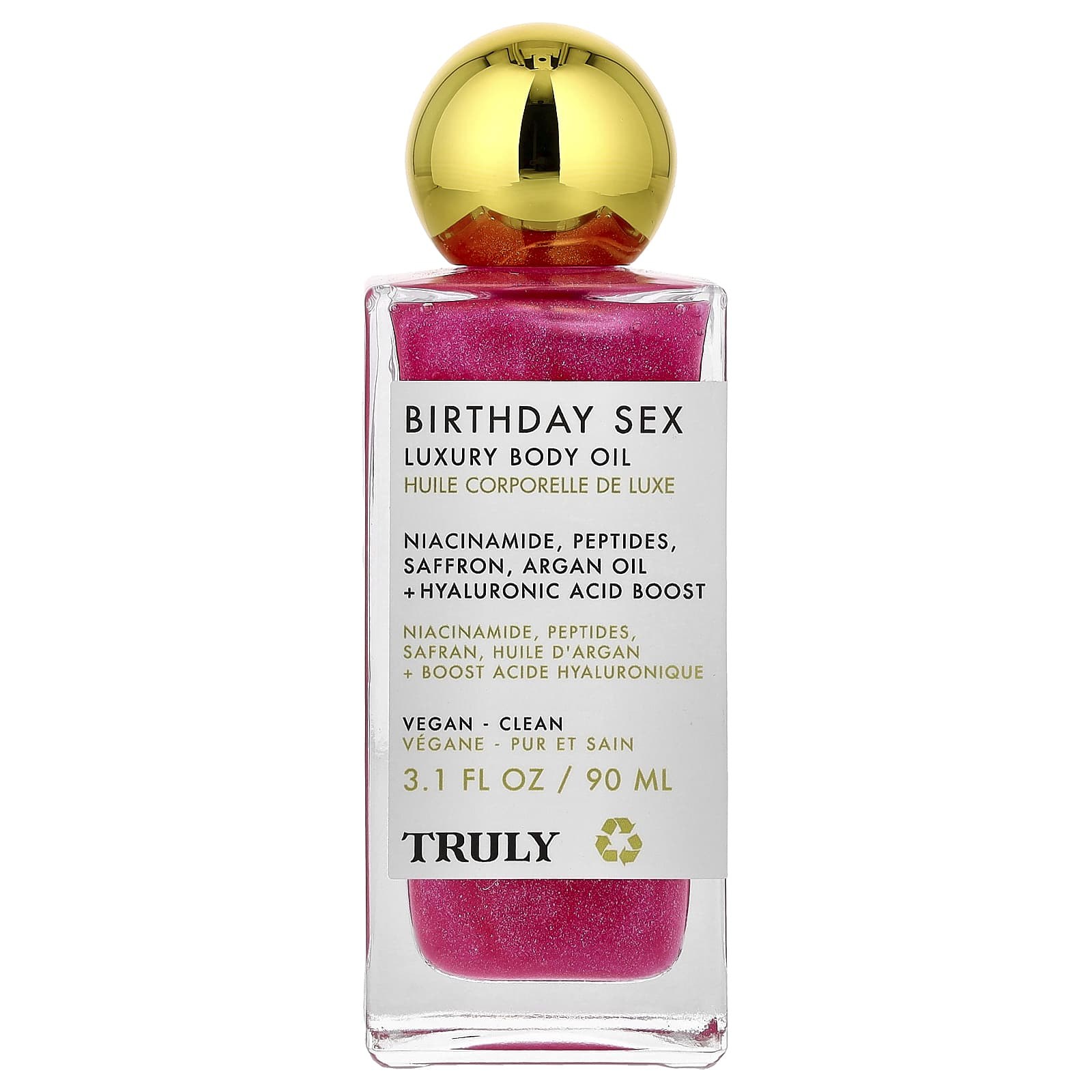 Luxury body oil TRULY زبت الجسم مع شيمر