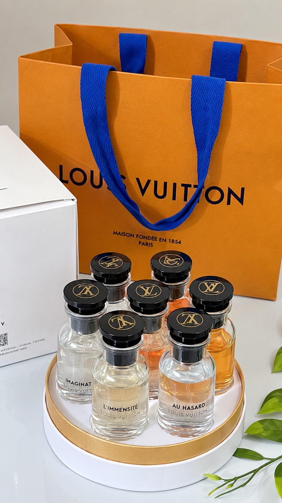 مجموعة العطور من LV ماستر كوبي 7 علب